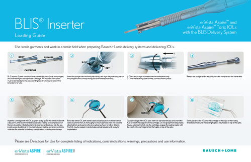 BLIS® Inserter Loading Guide EASP0009USA23