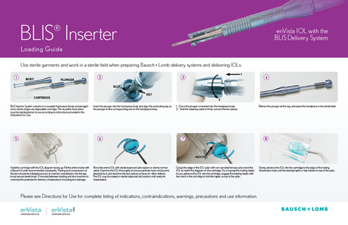 BLIS® Inserter Loading Guide EVT0001USA21