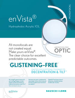 enVista® Monofocal Features and Specifications