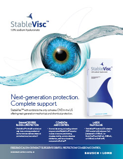 StableVisc™ Features and Specifications