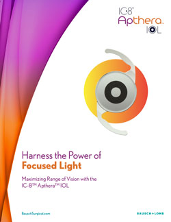 IC-8® Apthera™ IOL Maximizing Range of Vision 